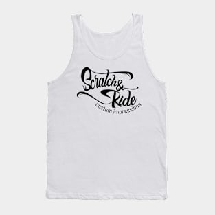 Scratch & Ride Brand (Black Logo) Tank Top